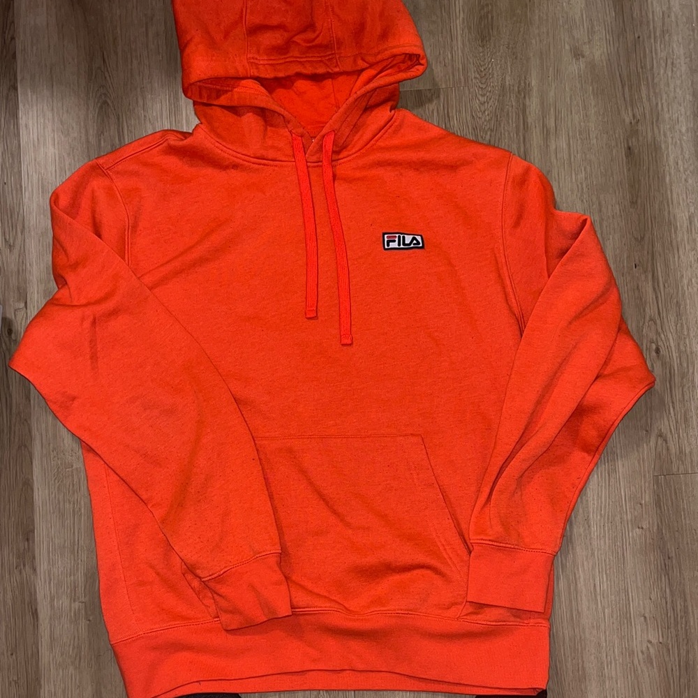 Fila Orange Hoodie